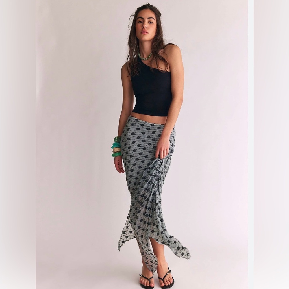 Free People Margot Convertible Maxi Skirt BNWOT Sz Medium